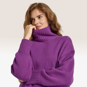 Oversized Wollen Sweater | Lanius | Violet from WhatTheF