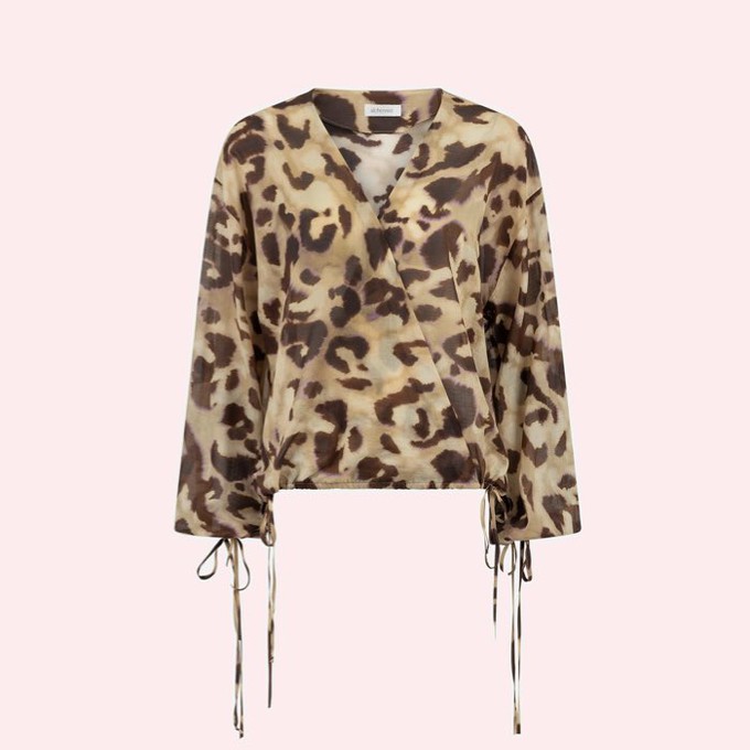 Leopard Blouse Basil | Alchemist | Bruin from WhatTheF