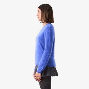 Kasjmier Sweater Clare | Absolut Cashmere | Blauw from WhatTheF