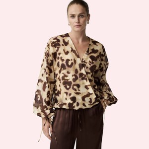 Leopard Blouse Basil | Alchemist | Bruin from WhatTheF