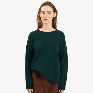 Gebreide Sweater Lisa | Basic Apparel | Groen from WhatTheF