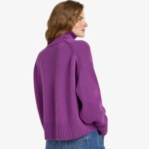 Oversized Wollen Sweater | Lanius | Violet from WhatTheF