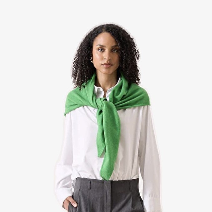 Kasjmier Sjaal Gladys | Absolut Cashmere | Groen from WhatTheF