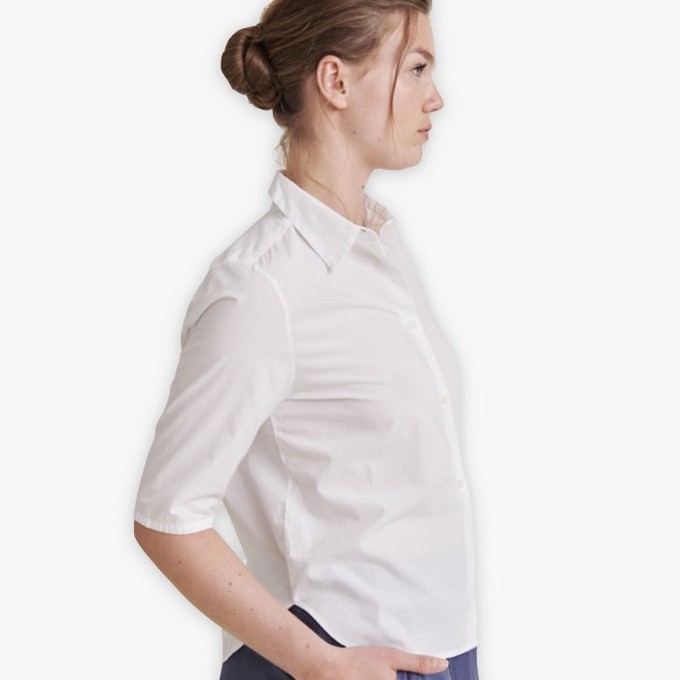 Shirt Silje | Basic Apparel | Wit from WhatTheF