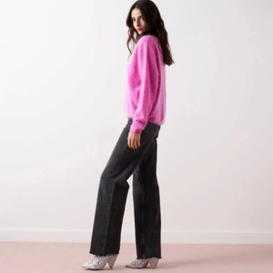 Brushed Cashmere Sweater Soeli | Absolut Cashmere | Roze from WhatTheF