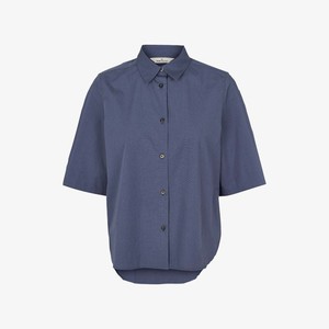 Shirt Silje | Basic Apparel | Blauw from WhatTheF