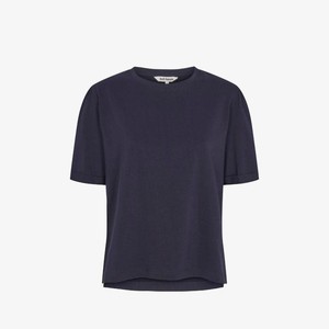 T-shirt Kyra | Soft Rebels | Blauw from WhatTheF