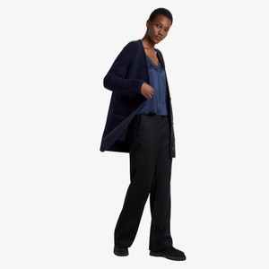 Lange Gebreid Vest | Lanius | Donkerblauw from WhatTheF