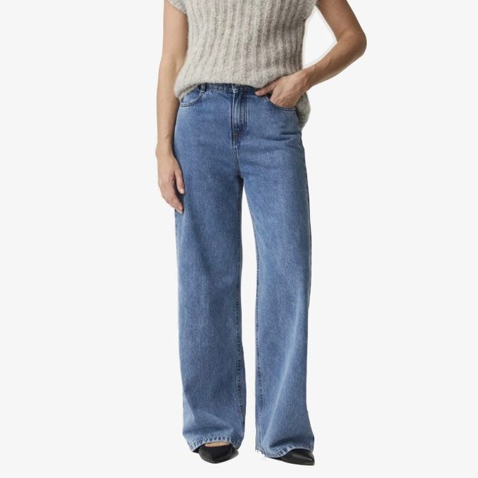 Wide Leg Jeans Star | Alchemist | Blauw from WhatTheF