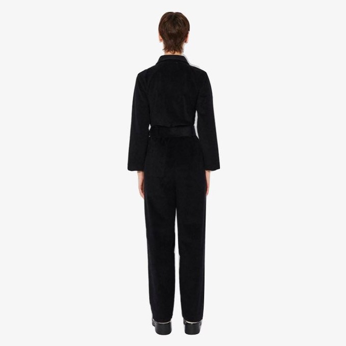 Corduroy Jumpsuit Cristall | Rita Row | Zwart from WhatTheF