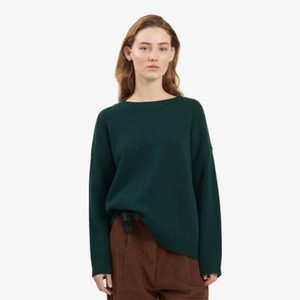 Gebreide Sweater Lisa | Basic Apparel | Groen from WhatTheF