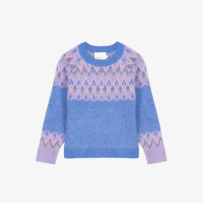 Alpaca Sweater Alaric | Absolut Cashmere | Blauw from WhatTheF