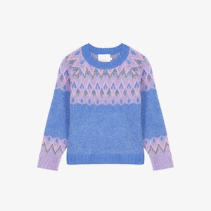 Alpaca Sweater Alaric | Absolut Cashmere | Blauw from WhatTheF