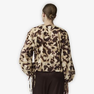 Leopard Blouse Basil | Alchemist | Bruin from WhatTheF