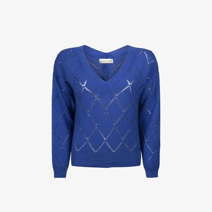 V-hals Sweater Sarah | Elements of Freedom | Blauw from WhatTheF