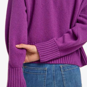 Oversized Wollen Sweater | Lanius | Violet from WhatTheF