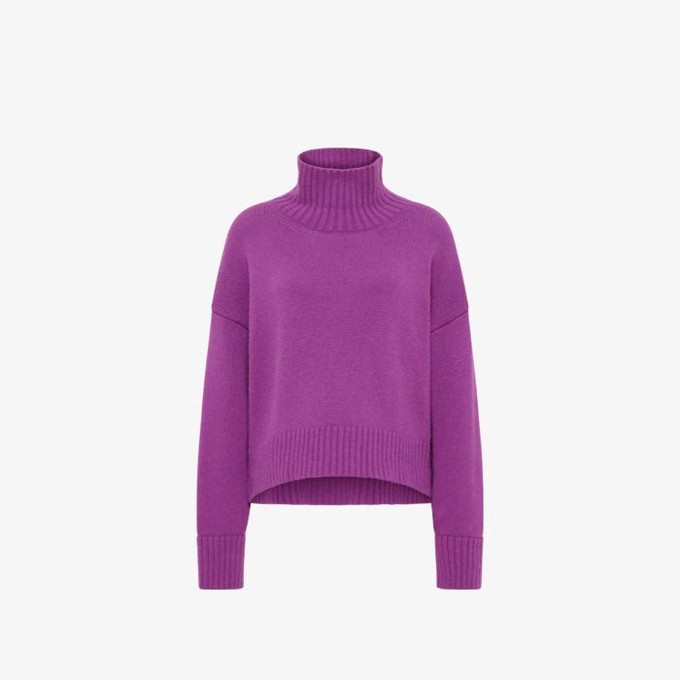 Oversized Wollen Sweater | Lanius | Violet from WhatTheF