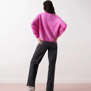 Brushed Cashmere Sweater Soeli | Absolut Cashmere | Roze from WhatTheF