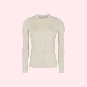 Longsleeve Top Roman | Soft Rebels | Creme from WhatTheF