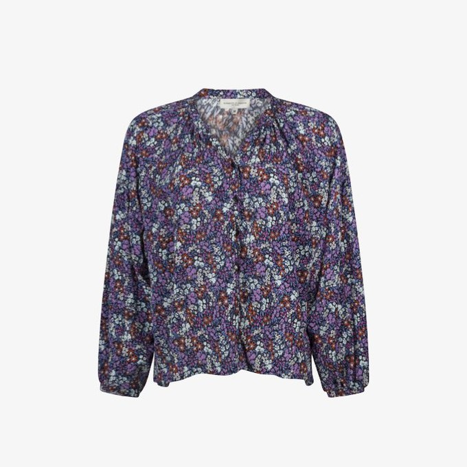 Gebloemde Blouse Isa | Elements of Freedom | Paars from WhatTheF