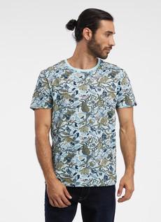 Ragwear | t-shirt sullon fauna light aqua via WWen