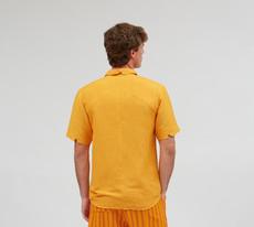 SUITE13LAB | linnen overhemd korte mouw gomera sun geel -unisex via WWen