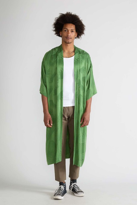 matcha Better-Than-Silk Kimono from Yahmo