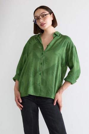 matcha Better-Than-Silk Shirt from Yahmo