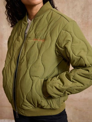 Trudi Quilted Bomber Jacket from Yahmo