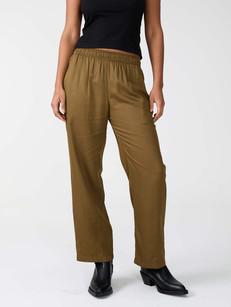 brown Pants made from TENCEL Lyocell via Yahmo