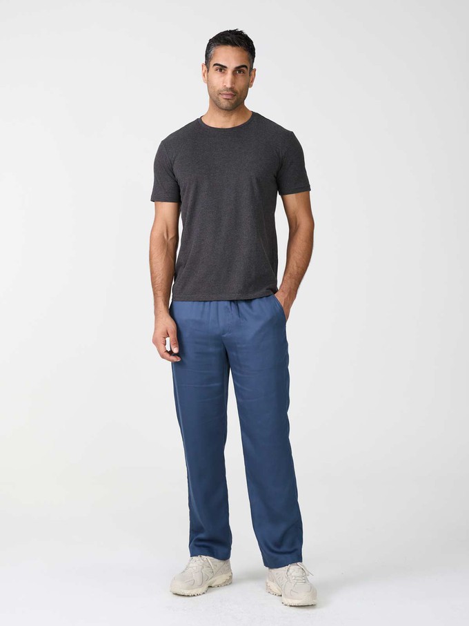 blue Pants made from TENCEL Lyocell from Yahmo