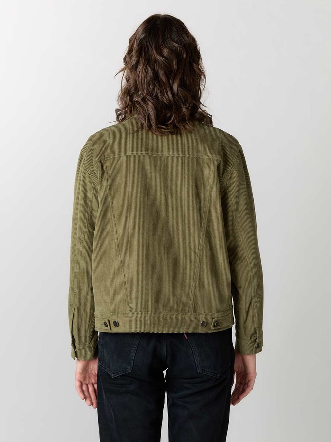 olive Corduroy Jacket from Yahmo