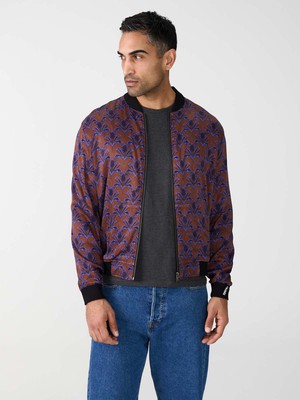 moka/navy Reversible Bomber from Yahmo