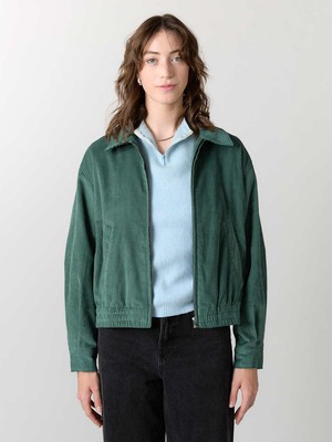 teal Corduroy Jacket from Yahmo