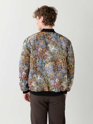 bouquet/black Reversible Sofa Bomber from Yahmo