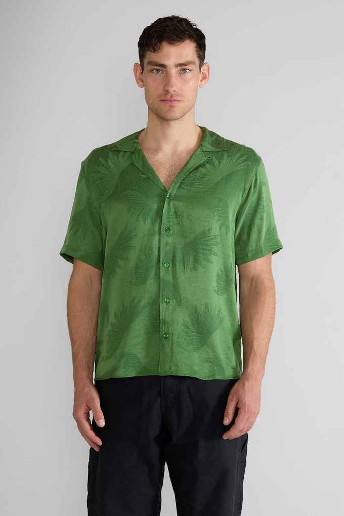 matcha Better-Than-Silk Bowling Shirt from Yahmo