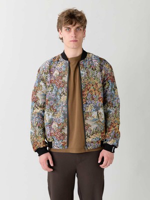 bouquet/black Reversible Sofa Bomber from Yahmo