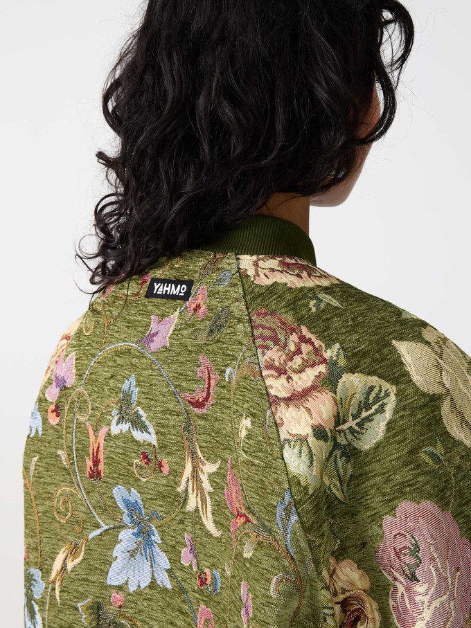 garden/wine Jette Reversible Bomber Jacket from Yahmo