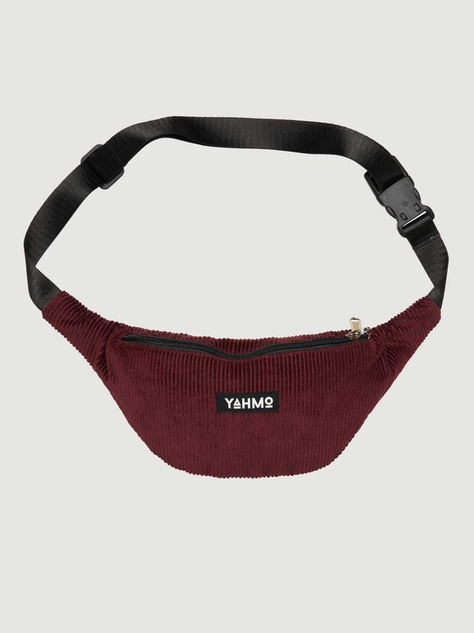 wine Corduroy Bum Bag from Yahmo