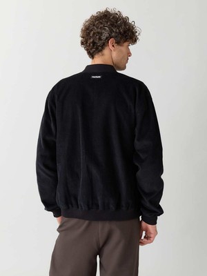 dragonfly/black Reversible Bomber Corduroy from Yahmo