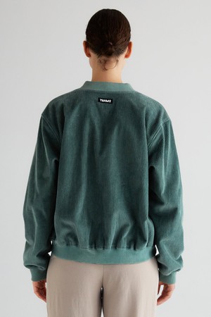 atlas/teal Reversible Bomber Corduroy from Yahmo