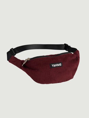 wine Corduroy Bum Bag from Yahmo