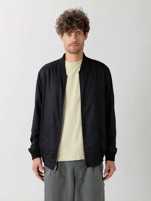 emerald/black Reversible Bomber from Yahmo