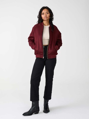 garden/wine Jette Reversible Bomber Jacket from Yahmo