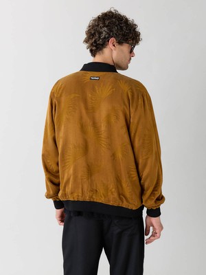 sandalwood/black Reversible Bomber from Yahmo