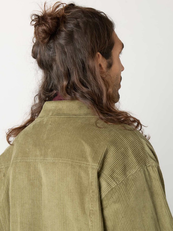 olive Corduroy Jacket from Yahmo