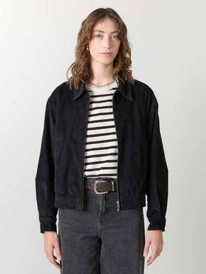 black Corduroy Jacket from Yahmo