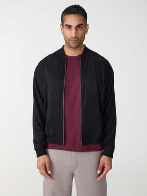 leo/olive Fred Reversible Bomber Jacket from Yahmo