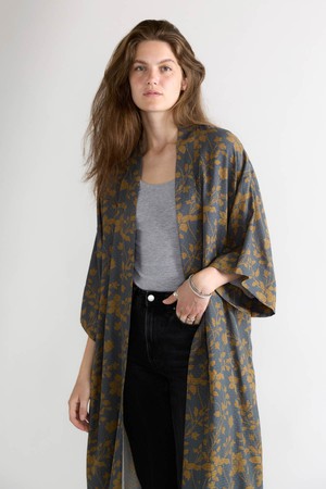 ikebana Better-Than-Silk Kimono from Yahmo