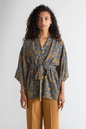 ikebana Luxurious Everyday Kimono from Yahmo